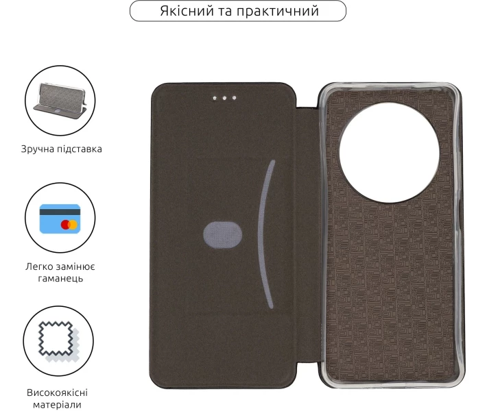 Фото - чохол для смартфону Чохол-книжка ArmorStandart G-Case 4G Black (ARM79385) для Xiaomi Redmi 14C