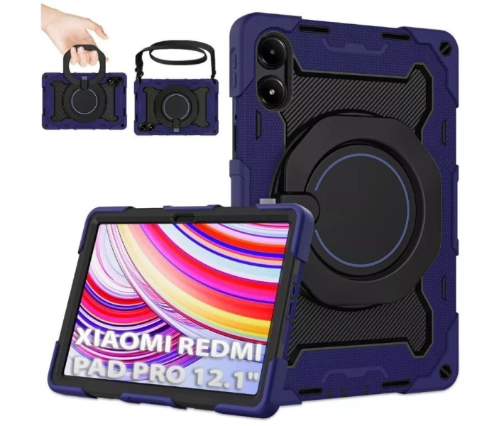 Фото - чохол для планшета Броньований протиударний чохол-підставка Becover для Xiaomi Redmi Pad Pro 12.1'' Blue (712922)