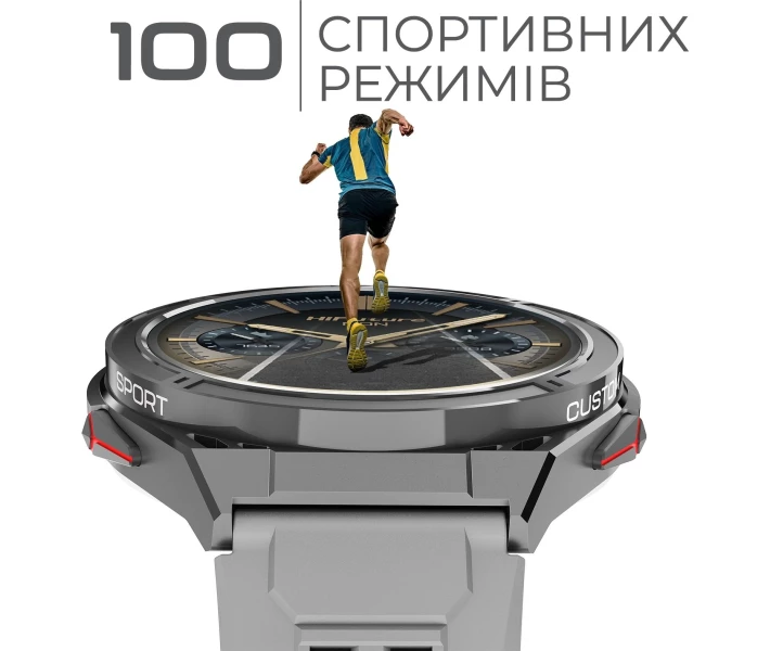 Фото - смарт-годинник Розумний годинник HiFuture active.silver Срібний
