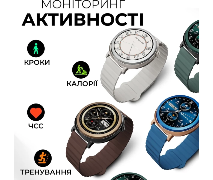 Фото - смарт-годинник Розумний годинник HiFuture aurora.blue Синій