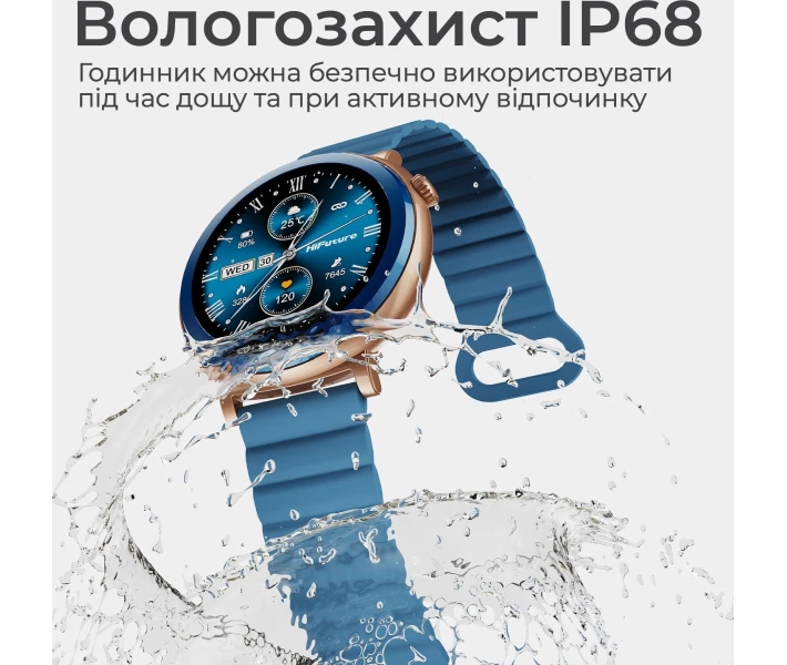 Фото - смарт-годинник Розумний годинник HiFuture aurora.blue Синій