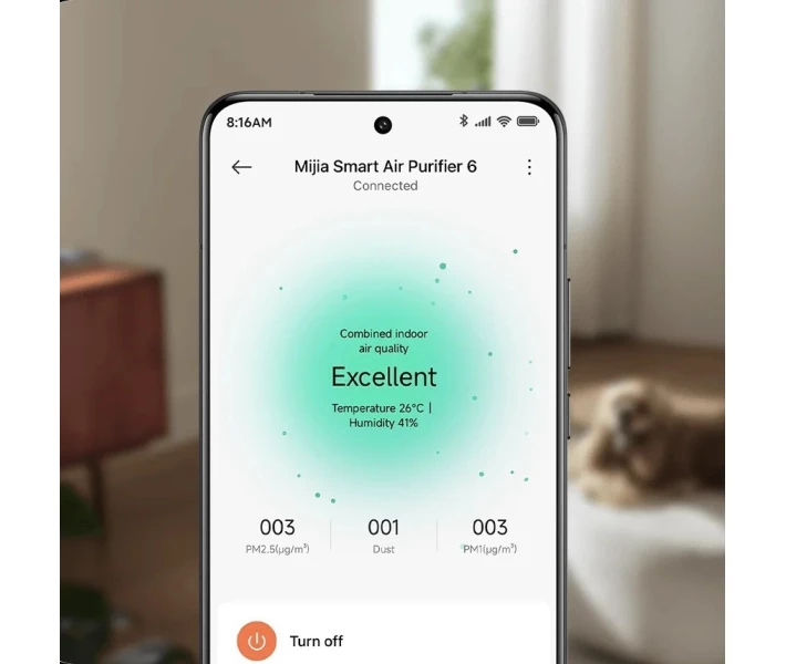 Фото - очищувач повітря Очищувач повітря Mijia Smart Air Purifier 6 EU