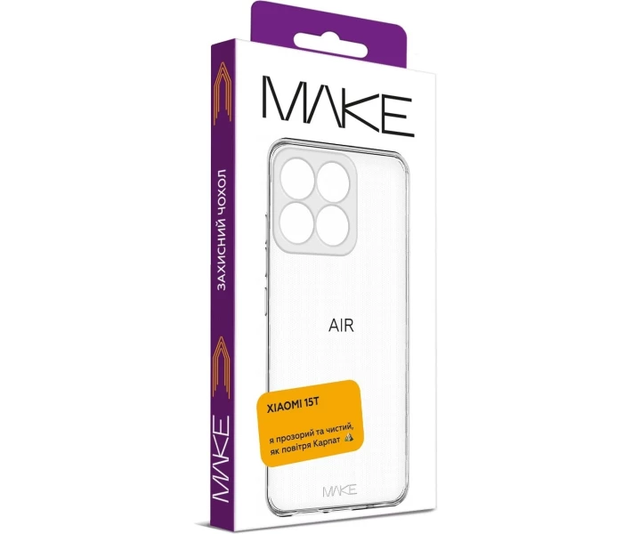 Фото - чохол для смартфону Чохол MAKE Air (MCA-X15T) для Xiaomi 15T
