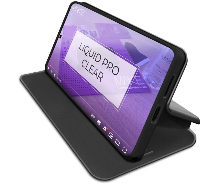 Фото - чохол для смартфону Чохол-книжка MAKE Flip Black (MCP-XRN14PP) для Xiaomi Redmi Note 14 Pro+
