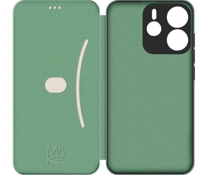 Фото - чохол для смартфону Чохол MAKE Flip Light Green (MCP-XRN144GLG) для Xiaomi Redmi Note 14 4G