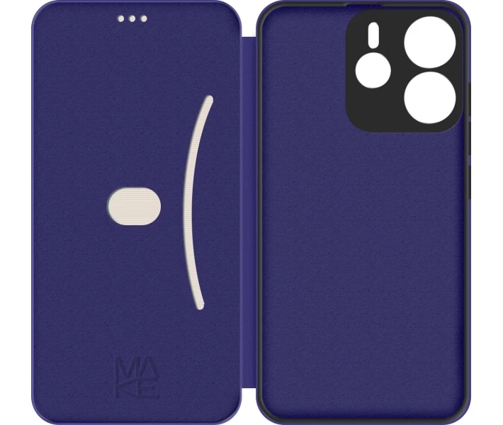 Фото - чохол для смартфону Чохол MAKE Flip Purple (MCP-XRN144GPL) для Xiaomi Redmi Note 14 4G