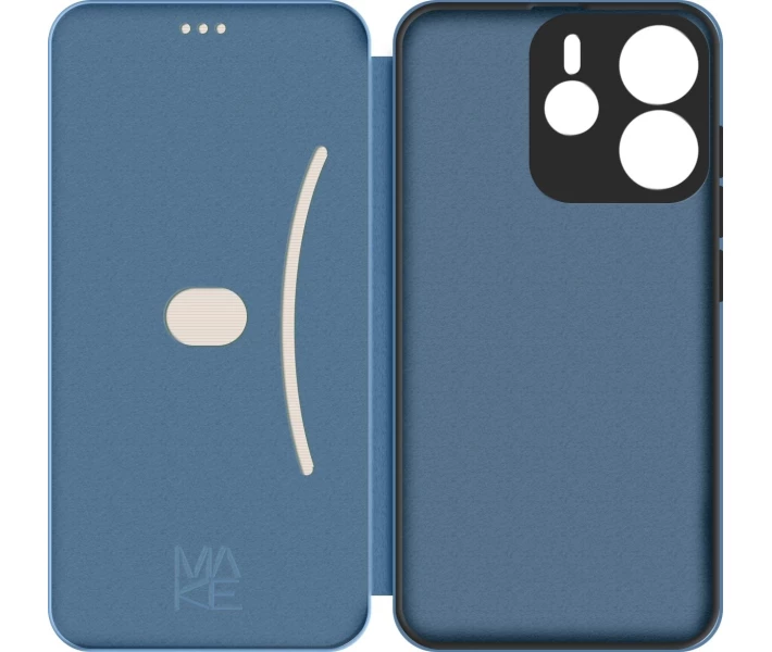 Фото - чохол для смартфону Чохол MAKE Flip Teal (MCP-XRN144GTL) для Xiaomi Redmi Note 14 4G