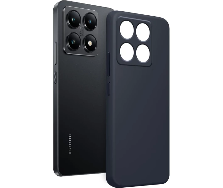 Фото - чохол для смартфону Чохол MAKE Silicone Titan Black (MCL-X14TBK) для Xiaomi 14T
