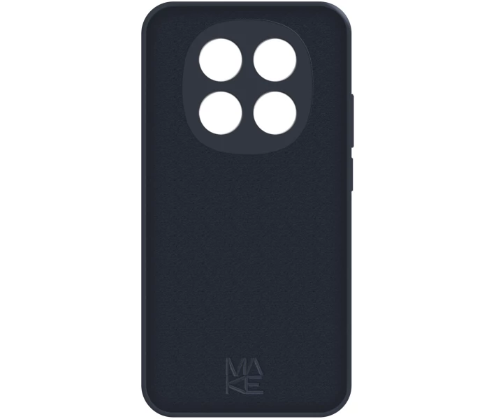 Фото - чохол для смартфону Чохол MAKE Silicone Black (MCL-XRN14P5G/PX7BK) для Xiaomi Redmi Note 14 Pro 5G/Poco X7