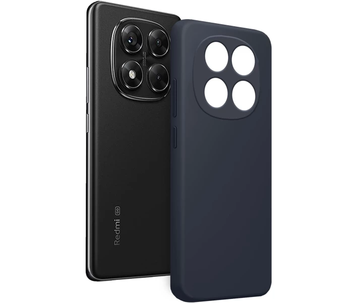 Фото - чохол для смартфону Чохол MAKE Silicone Black (MCL-XRN14P5G/PX7BK) для Xiaomi Redmi Note 14 Pro 5G/Poco X7