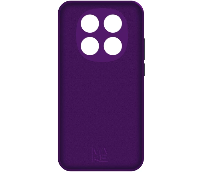 Фото - чохол для смартфону Чохол MAKE Silicone Deep Purple (MCL-XRN14P4GDP) для Xiaomi Redmi Note 14 Pro 4G
