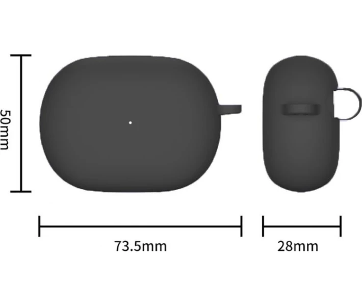 Фото - аксесуари для навушників Чохол Silicon BeCover для Xiaomi Redmi Buds 4 Pro Black (708609)