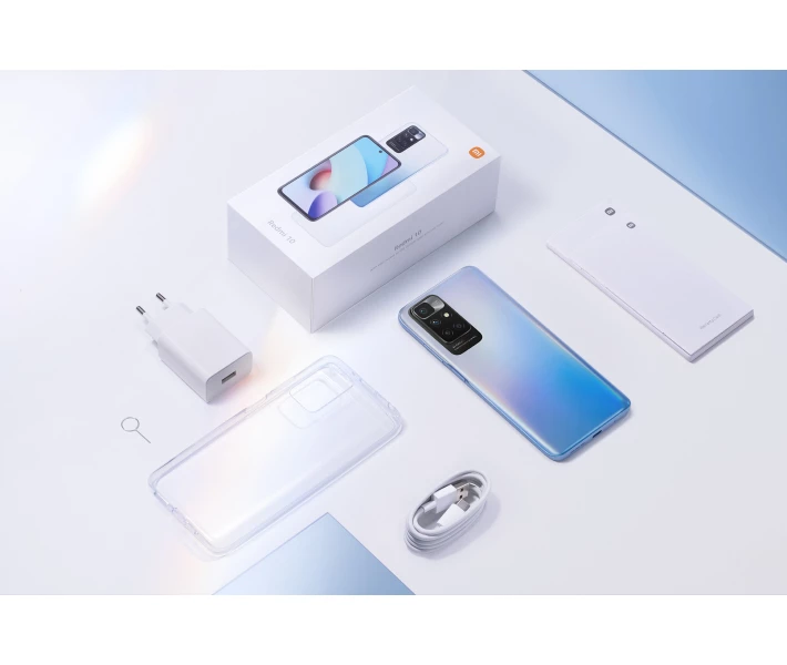 Фото - мобільний телефон і смартфон Xiaomi Redmi 10 2022 4/64 Pebble White