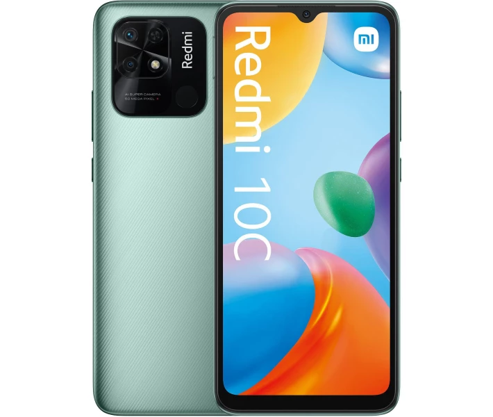 Фото - мобільний телефон і смартфон Xiaomi Redmi 10C 4/64 Mint Green