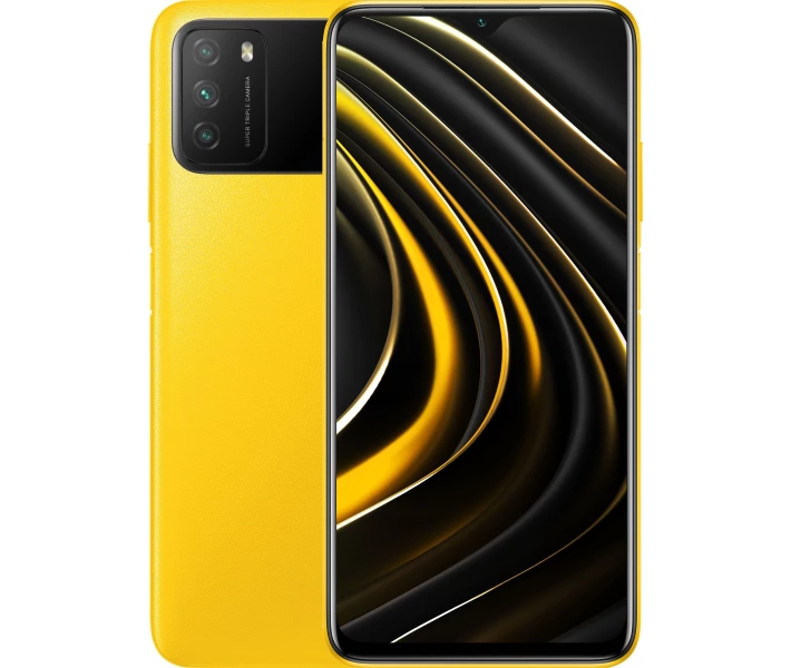 Фото - мобільний телефон і смартфон POCO M3 4/64GB Yellow