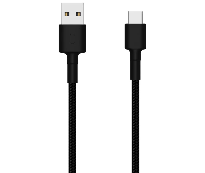 Фото - кабель та перехідник Кабель Xiaomi Mi Type-C Braide Cable (SJV4109GL)Black