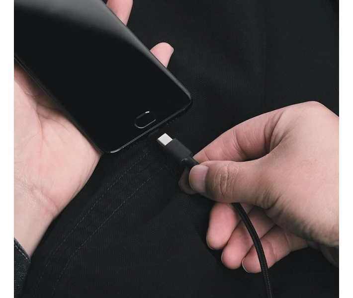 Фото - кабель та перехідник Кабель Xiaomi Mi Type-C Braide Cable (SJV4109GL)Black