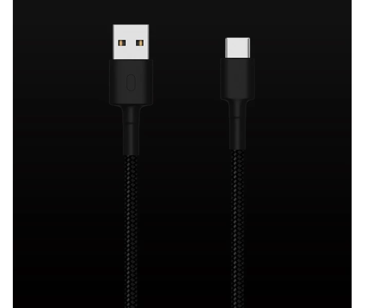 Фото - кабель та перехідник Кабель Xiaomi Mi Type-C Braide Cable (SJV4109GL)Black