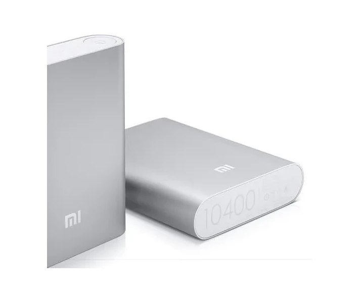Фото - універсальну мобільну батарею Power Bank Xiaomi Mi 10400mAh Silver