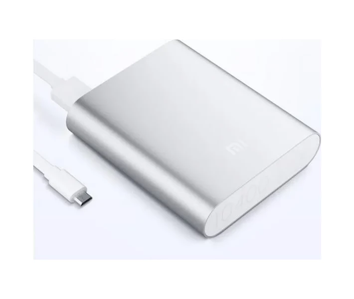Фото - універсальну мобільну батарею Power Bank Xiaomi Mi 10400mAh Silver