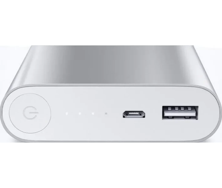 Фото - універсальну мобільну батарею Power Bank Xiaomi Mi 10400mAh Silver