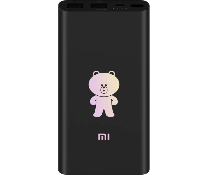 Фото - універсальну мобільну батарею Power Bank Xiaomi Mi 2S 10000mAh BROWN & FRIENDS Limited Edition