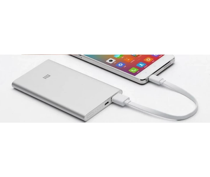 Фото - універсальну мобільну батарею Power Bank Xiaomi Mi 5000mAh Silver