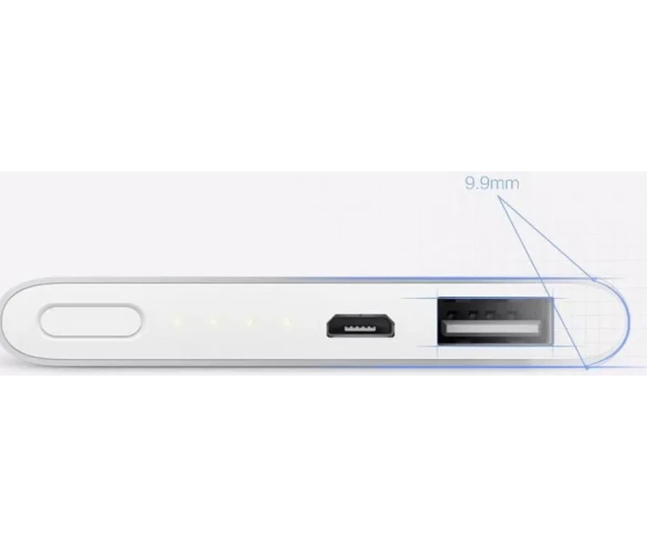 Фото - універсальну мобільну батарею Power Bank Xiaomi Mi 5000mAh Silver
