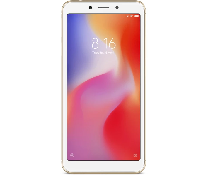Фото - мобільний телефон і смартфон Xiaomi Redmi 6 4/64 Gold