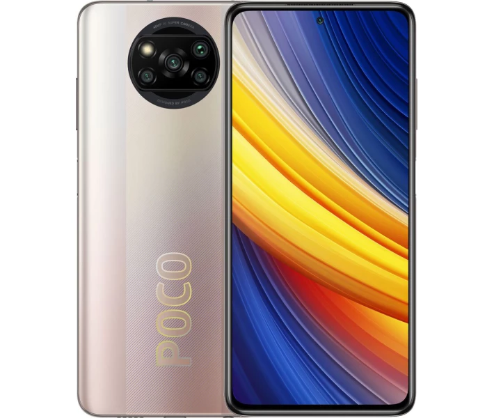 Фото - мобільний телефон і смартфон POCO X3 Pro 8/256 Metal Bronze