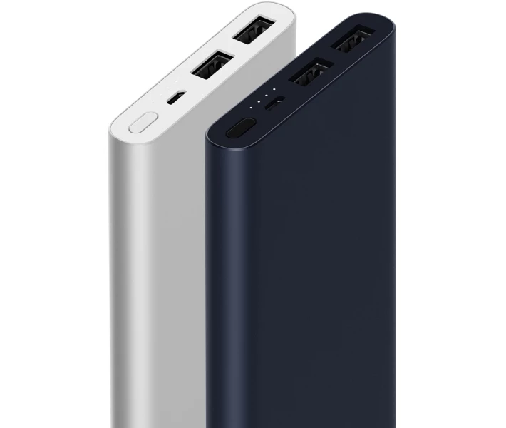Фото - універсальну мобільну батарею Power Bank Xiaomi Mi Powerbank 2S 10000mAh VXN4228CN срібний