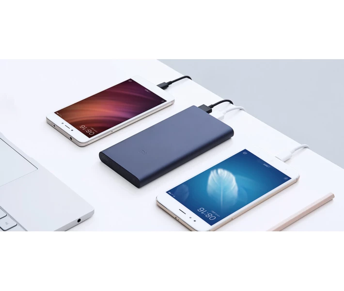 Фото - універсальну мобільну батарею Power Bank Xiaomi Mi Powerbank 2S 10000mAh VXN4228CN срібний