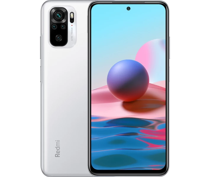 Фото - мобільний телефон і смартфон Xiaomi Redmi Note 10 4/128 Pebble White