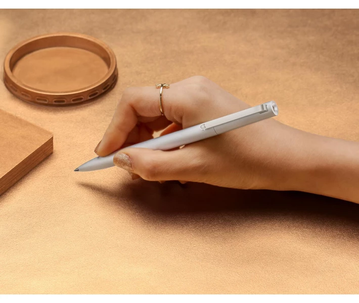 Фото - кулькову ручку Ручка Мі Aluminum Pen Silver