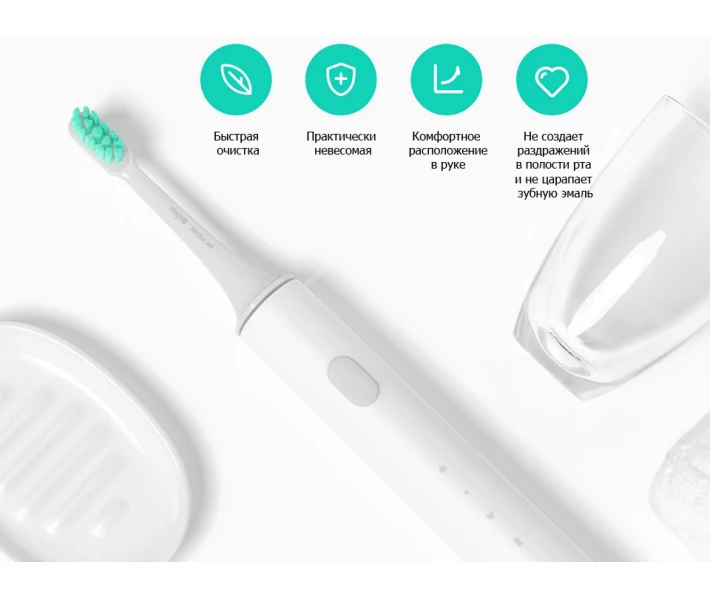 Фото - зубну щітку Зубна щітка MiJia Electric Toothbrush Whitе