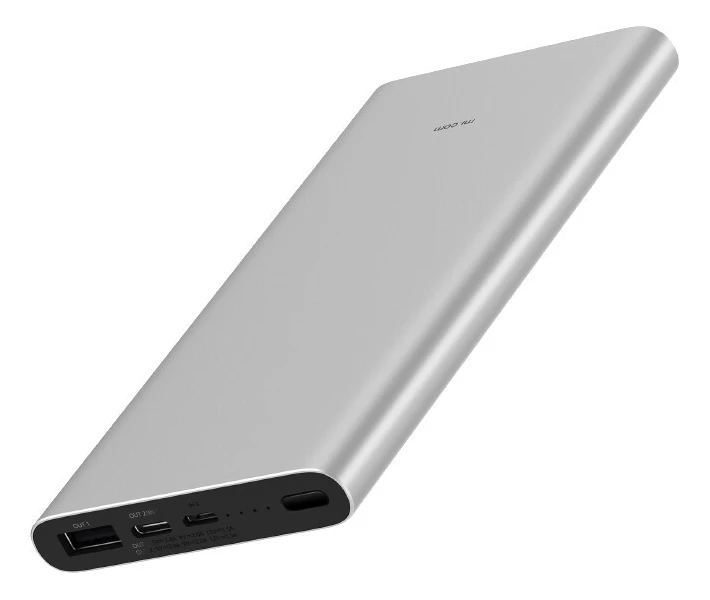 Фото - універсальну мобільну батарею Power Bank Xiaomi Mi 3 10000mAh 18W Silver