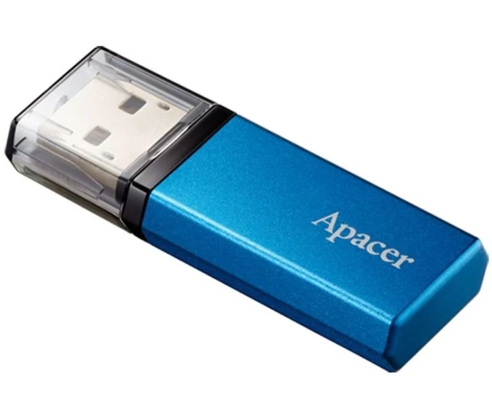 Фото - флешку Флеш-пам'ять USB Apacer AH25C 128GB Blue USB3.2 (AP128GAH25CU-1)