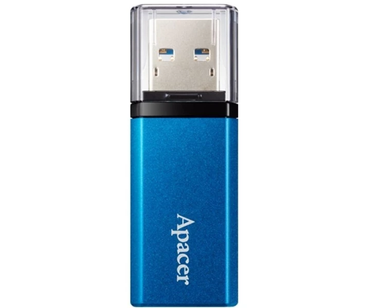 Фото - флешку Флеш-пам'ять USB Apacer AH25C 256GB Blue USB3.2 (AP256GAH25CU-1)