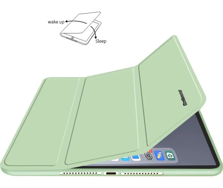 Фото - чохол для планшета Чохол-книжка Tri Fold Soft TPU Silicone BeCover для Xiaomi Mi Pad 6 / 6 Pro 11" Green (709671)