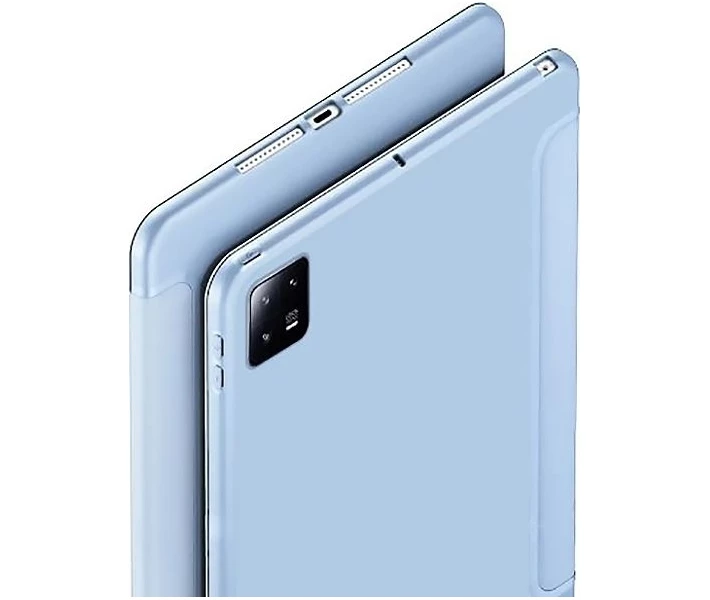 Фото - чохол для планшета Чохол-книжка Tri Fold Soft TPU Silicone BeCover для Xiaomi Mi Pad 6 / 6 Pro 11" Light Blue (709673)