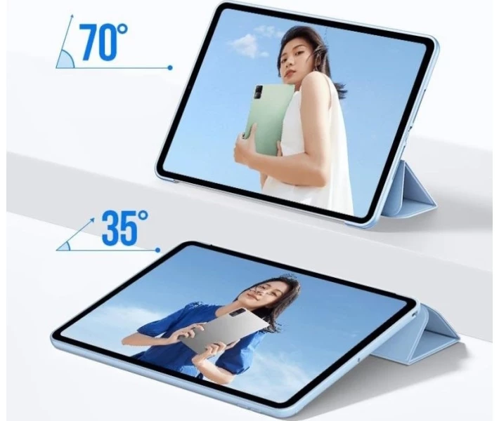 Фото - чохол для планшета Чохол-книжка Tri Fold Soft TPU Silicone BeCover для Xiaomi Mi Pad 6 / 6 Pro 11" Light Blue (709673)