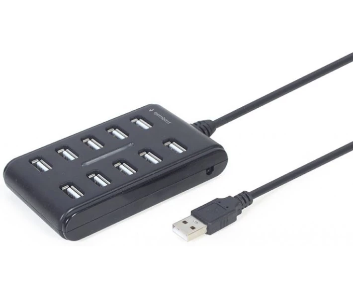 Фото - кардрідер Концентратор USB2.0 Gembird UHB-U2P10P-01