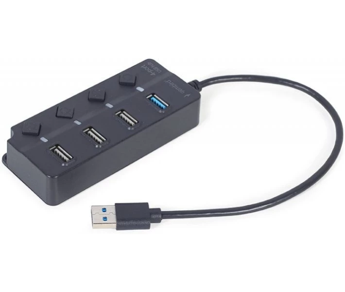 Фото - кардрідер Концентратор USB2.0/USB3.2 Gen2 Gembird UHB-U3P1U2P3P-01