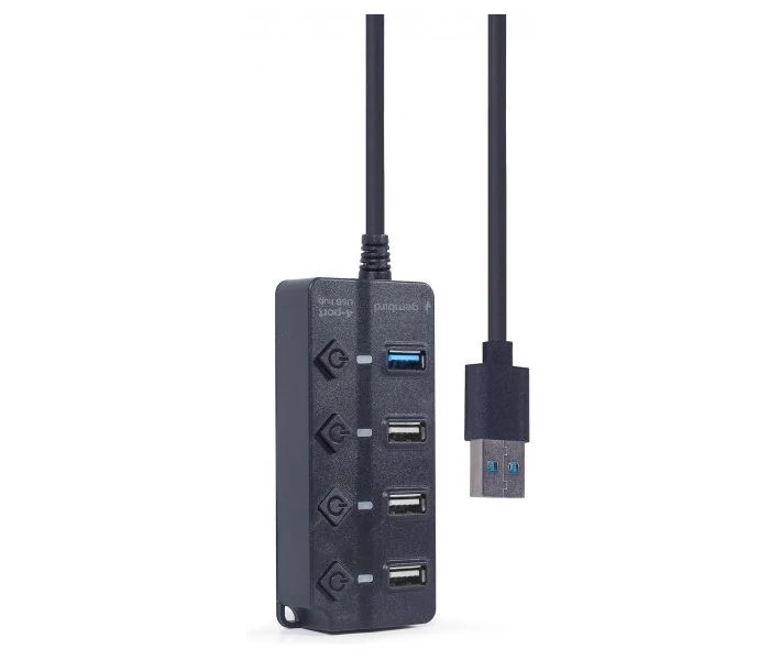 Фото - кардрідер Концентратор USB2.0/USB3.2 Gen2 Gembird UHB-U3P1U2P3P-01