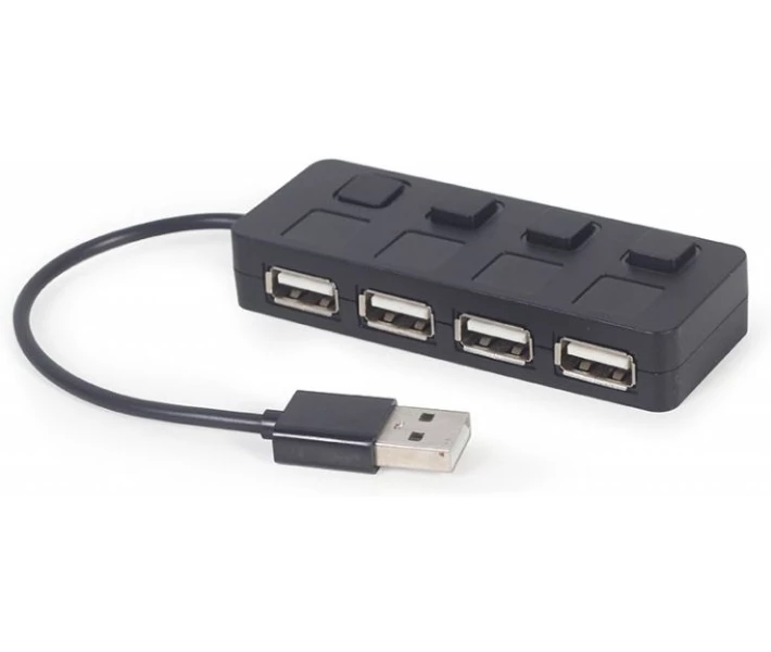 Фото - кардрідер Концентратор USB2.0 Gembird UHB-U2P4-05