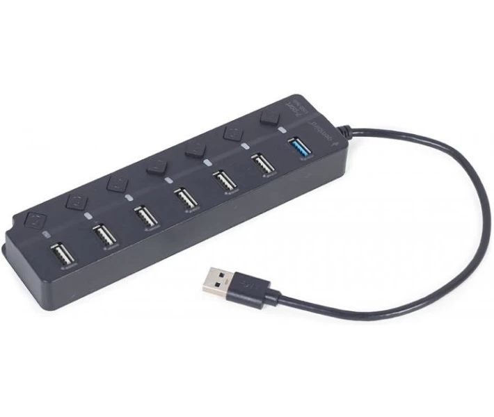 Фото - кардрідер Концентратор USB2.0/USB3.2 Gen2 Gembird UHB-U3P1U2P6P-01