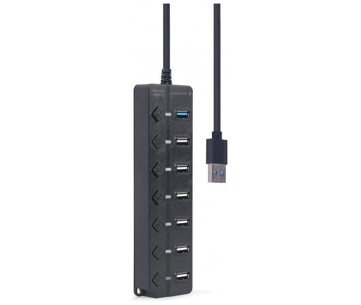 Фото - кардрідер Концентратор USB2.0/USB3.2 Gen2 Gembird UHB-U3P1U2P6P-01