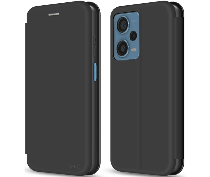 Фото - чохол для смартфону Чохол MAKE Flip Black для Xiaomi Redmi Note 12 Pro 5G