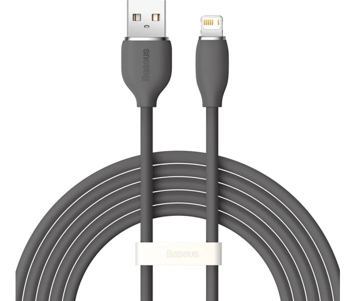 Фото - кабель та перехідник Кабель Baseus USB to LightningP 2.4A 1.2m (CAGD000001) чорний