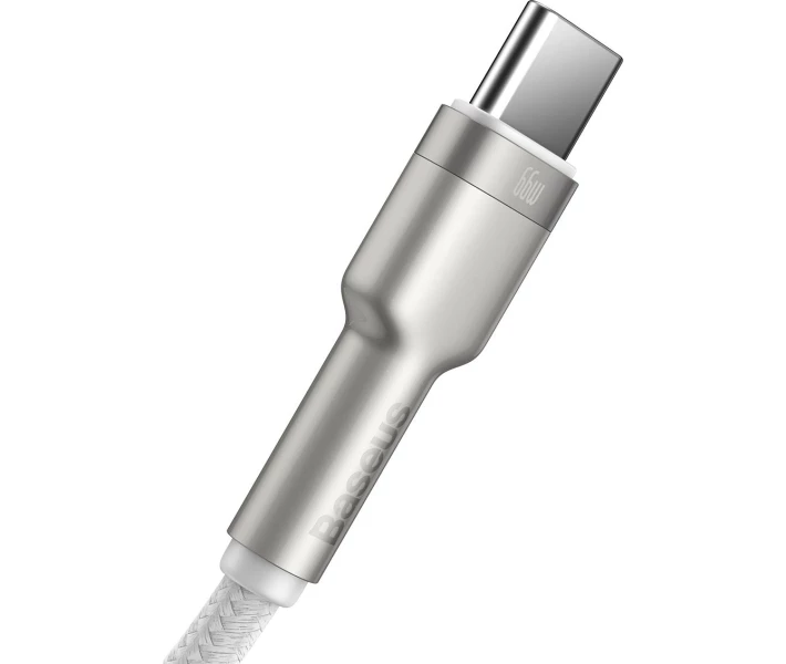 Фото - кабель та перехідник Кабель Baseus USB to Type-C 66W 1m (CAKF000102) білий